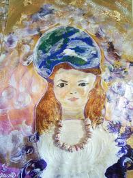 地球の中の女神さま